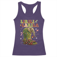 Funny Lirili Larila Italian Brainrot Meme Racerback Tank Top Christmas Gift - Wonder Print Shop