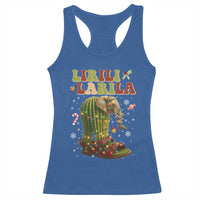 Funny Lirili Larila Italian Brainrot Meme Racerback Tank Top Christmas Gift - Wonder Print Shop