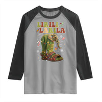 Funny Lirili Larila Italian Brainrot Meme Raglan Shirt Christmas Gift - Wonder Print Shop