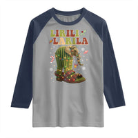 Funny Lirili Larila Italian Brainrot Meme Raglan Shirt Christmas Gift - Wonder Print Shop