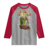 Funny Lirili Larila Italian Brainrot Meme Raglan Shirt Christmas Gift - Wonder Print Shop