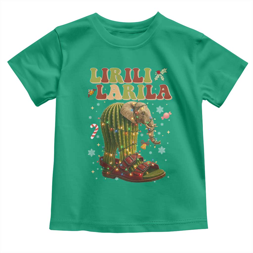 Funny Lirili Larila Italian Brainrot Meme Toddler T Shirt Christmas Gift - Wonder Print Shop