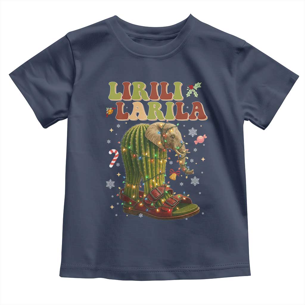 Funny Lirili Larila Italian Brainrot Meme Toddler T Shirt Christmas Gift - Wonder Print Shop