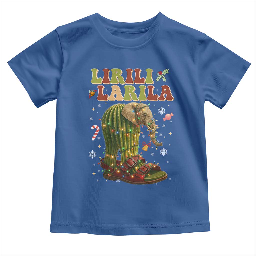 Funny Lirili Larila Italian Brainrot Meme Toddler T Shirt Christmas Gift - Wonder Print Shop