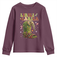 Funny Lirili Larila Italian Brainrot Meme Youth Sweatshirt Christmas Gift - Wonder Print Shop