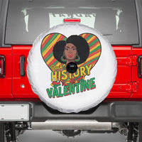 Black History Is My Valentine Spare Tire Cover Gift For Black Women - Wonder Print Shop