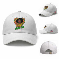 Black History Is My Valentine Baseball Cap Gift For Black Women