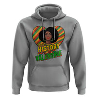 Black History Is My Valentine Hoodie Gift For Black Women - Wonder Print Shop