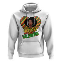Black History Is My Valentine Hoodie Gift For Black Women - Wonder Print Shop