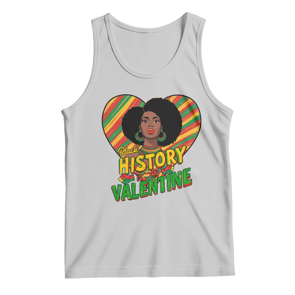 Black History Is My Valentine Tank Top Gift For Black Women - Wonder Print Shop
