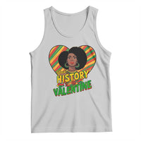 Black History Is My Valentine Tank Top Gift For Black Women - Wonder Print Shop
