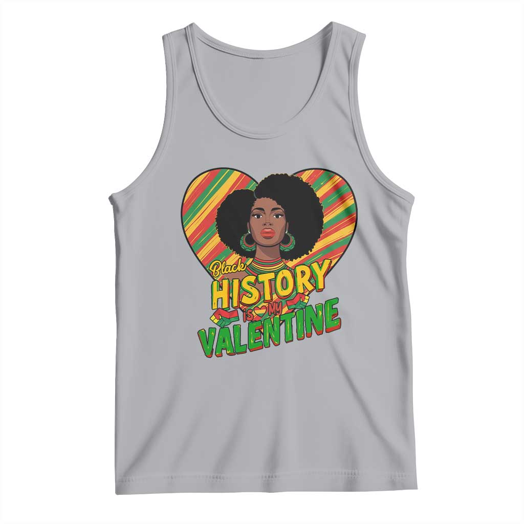 Black History Is My Valentine Tank Top Gift For Black Women - Wonder Print Shop
