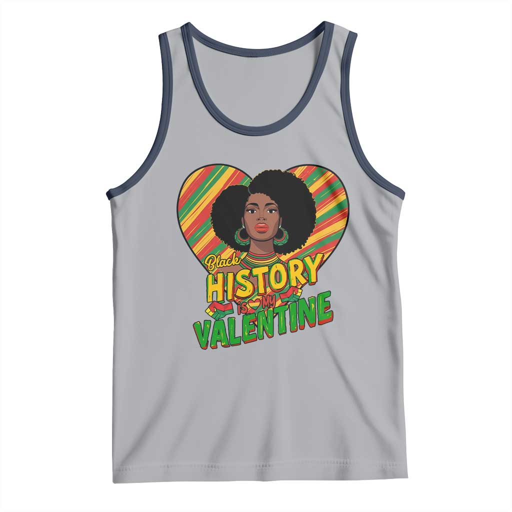 Black History Is My Valentine Tank Top Gift For Black Women - Wonder Print Shop