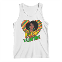 Black History Is My Valentine Tank Top Gift For Black Women - Wonder Print Shop