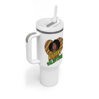 Black History Is My Valentine Tumbler With Handle Gift For Black Women - Wonder Print Shop