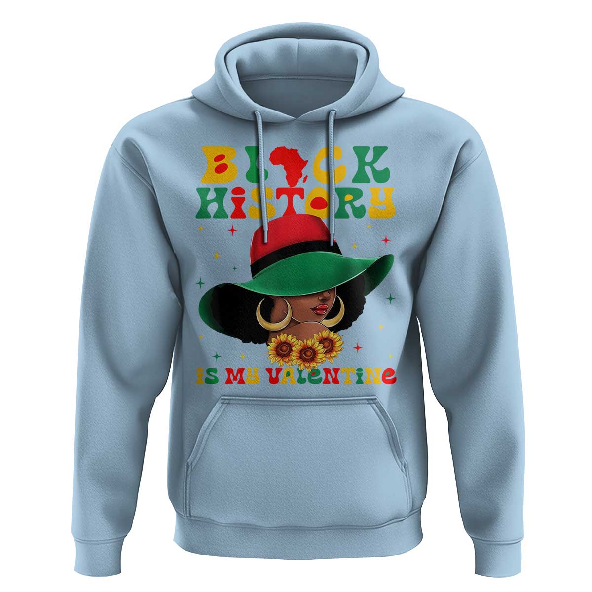 Black History Is My Valentine Hoodie Women Gift For February - Wonder Print Shop