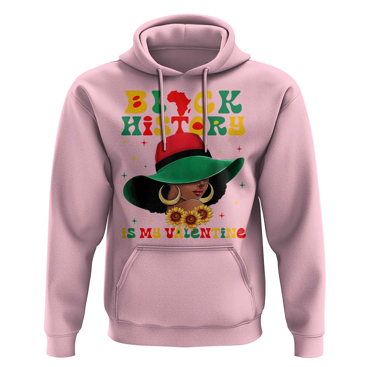 Black History Is My Valentine Hoodie Women Gift For February - Wonder Print Shop