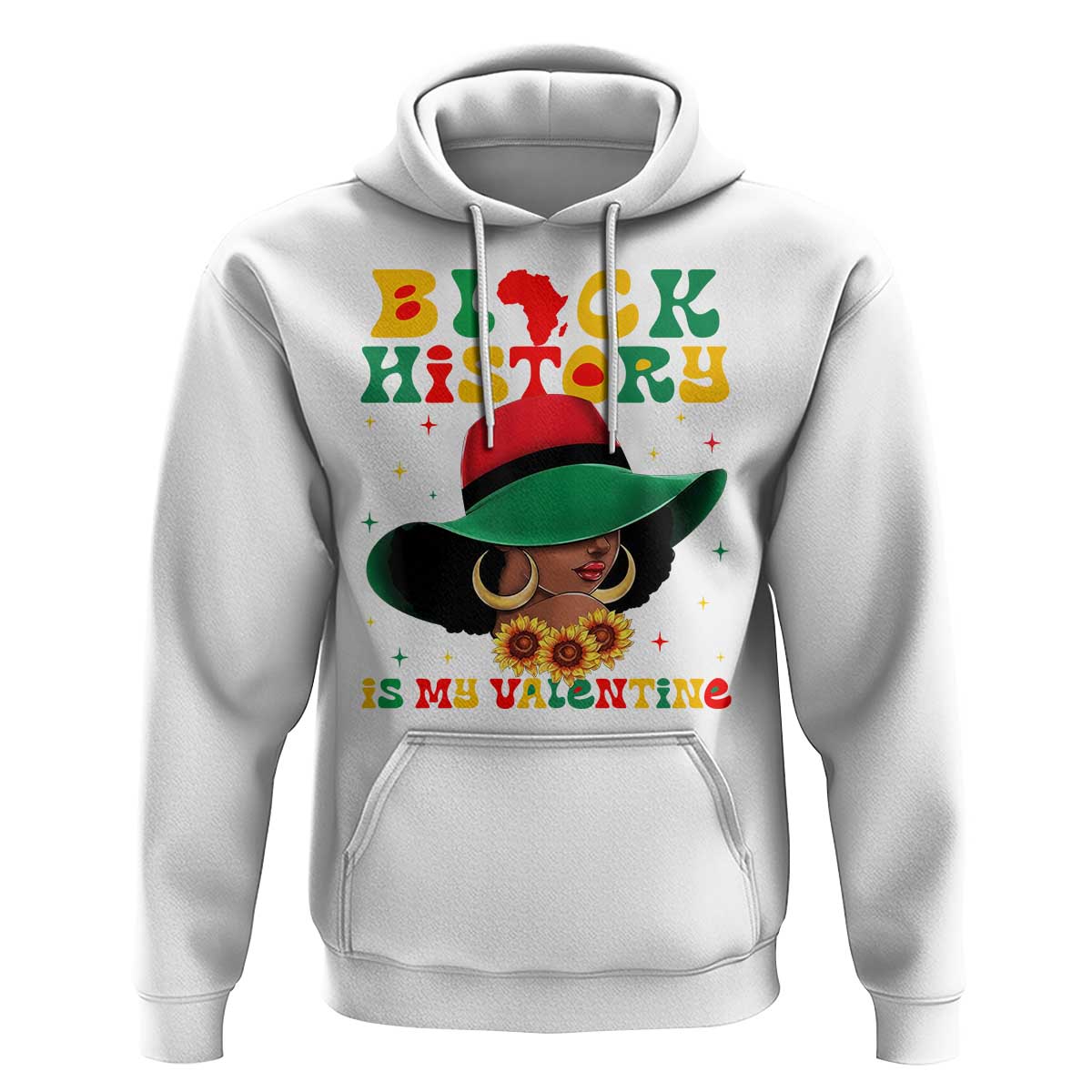 Black History Is My Valentine Hoodie Women Gift For February - Wonder Print Shop