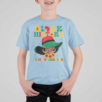 Black History Is My Valentine T Shirt For Kid Women Gift For February - Wonder Print Shop