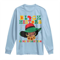 Black History Is My Valentine Long Sleeve Shirt Women Gift For February - Wonder Print Shop