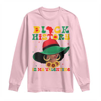 Black History Is My Valentine Long Sleeve Shirt Women Gift For February - Wonder Print Shop