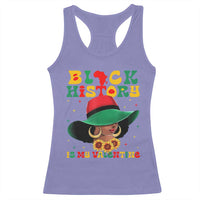 Black History Is My Valentine Racerback Tank Top Women Gift For February - Wonder Print Shop