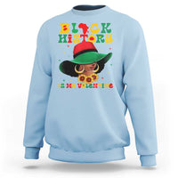 Black History Is My Valentine Sweatshirt Women Gift For February - Wonder Print Shop