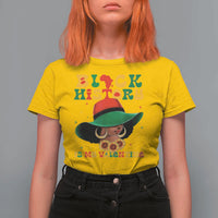 Black History Is My Valentine T Shirt For Women Women Gift For February - Wonder Print Shop