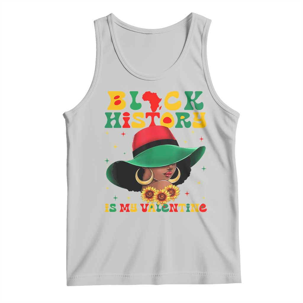 Black History Is My Valentine Tank Top Women Gift For February - Wonder Print Shop