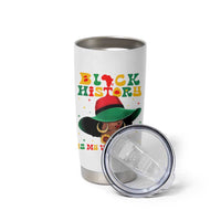 Black History Is My Valentine Tumbler Cup Women Gift For February - Wonder Print Shop
