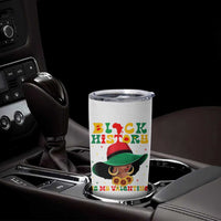 Black History Is My Valentine Tumbler Cup Women Gift For February - Wonder Print Shop