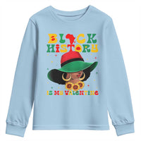 Black History Is My Valentine Youth Sweatshirt Women Gift For February - Wonder Print Shop
