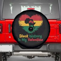 African American Women Pride Spare Tire Cover Black History Is My Valentine - Wonder Print Shop