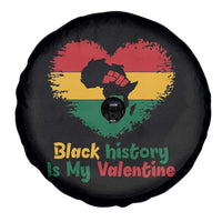 African American Women Pride Spare Tire Cover Black History Is My Valentine - Wonder Print Shop
