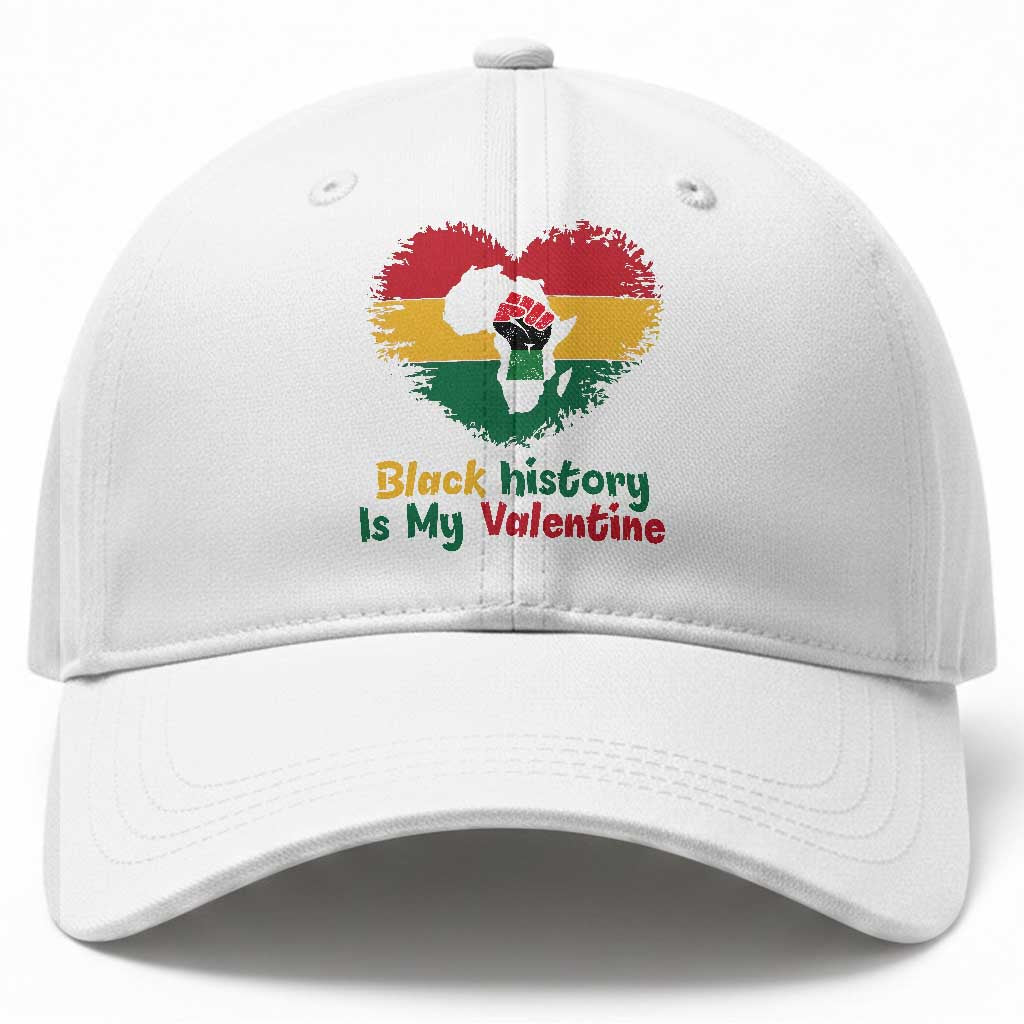 African American Women Pride Baseball Cap Black History Is My Valentine
