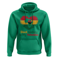 African American Women Pride Hoodie Black History Is My Valentine - Wonder Print Shop