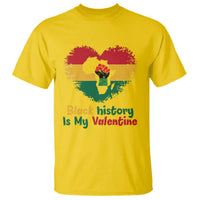 African American Women Pride T Shirt Black History Is My Valentine - Wonder Print Shop