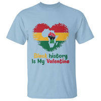 African American Women Pride T Shirt Black History Is My Valentine - Wonder Print Shop