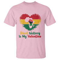 African American Women Pride T Shirt Black History Is My Valentine - Wonder Print Shop