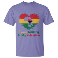 African American Women Pride T Shirt Black History Is My Valentine - Wonder Print Shop