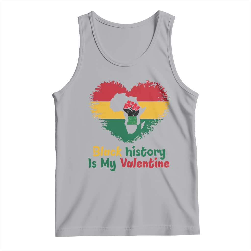 African American Women Pride Tank Top Black History Is My Valentine - Wonder Print Shop