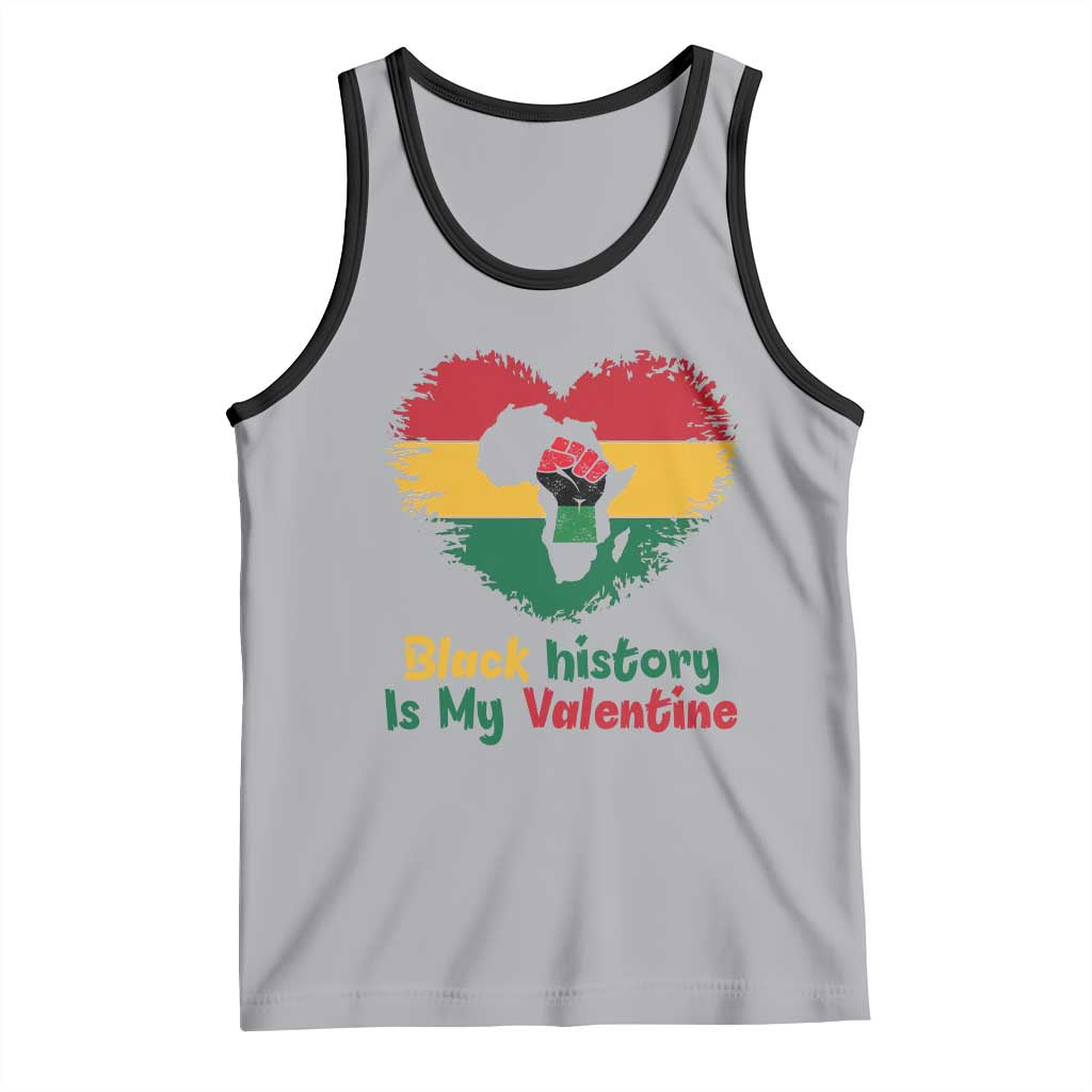 African American Women Pride Tank Top Black History Is My Valentine - Wonder Print Shop