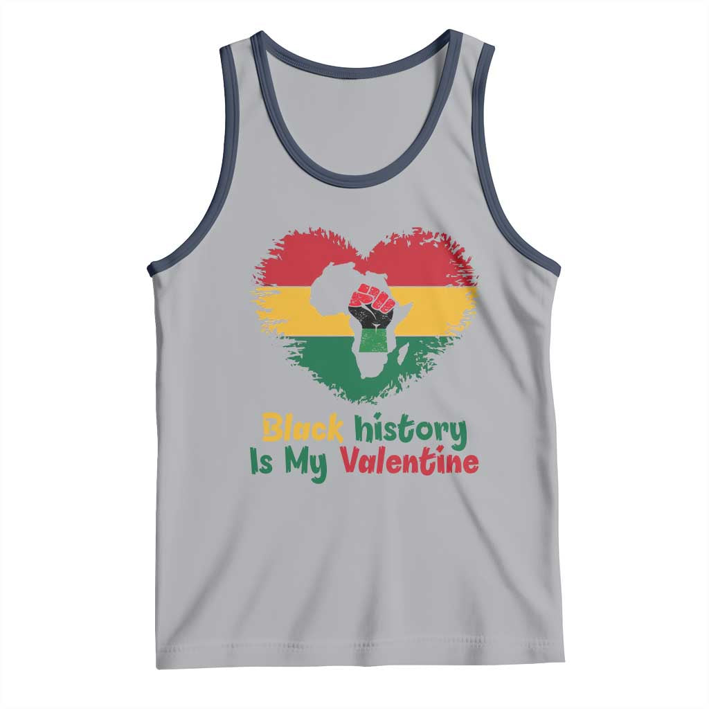 African American Women Pride Tank Top Black History Is My Valentine - Wonder Print Shop