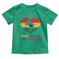 African American Women Pride Toddler T Shirt Black History Is My Valentine - Wonder Print Shop