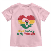 African American Women Pride Toddler T Shirt Black History Is My Valentine - Wonder Print Shop