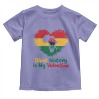 African American Women Pride Toddler T Shirt Black History Is My Valentine - Wonder Print Shop