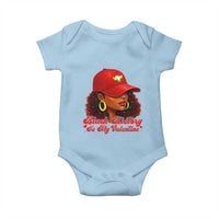 Black History Is My Valentine Baby Onesie Melanin Pride Valentines Day Gift - Wonder Print Shop