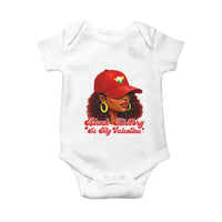 Black History Is My Valentine Baby Onesie Melanin Pride Valentines Day Gift - Wonder Print Shop