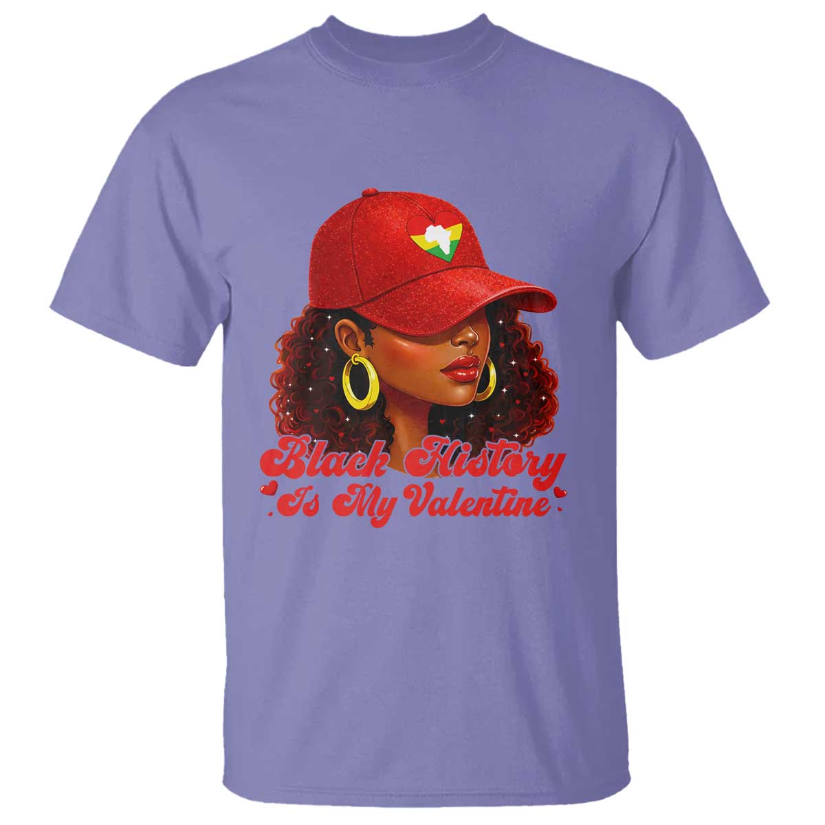 Black History Is My Valentine T Shirt Melanin Pride Valentines Day Gift - Wonder Print Shop