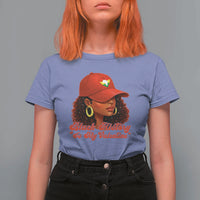 Black History Is My Valentine T Shirt For Women Melanin Pride Valentines Day Gift - Wonder Print Shop